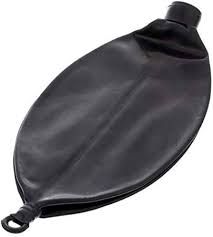 Black Latex Rebreathing Bag